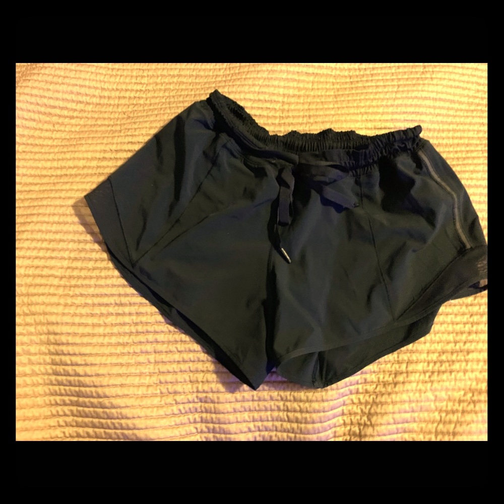 Women’s lululemon running shorts size 8 black